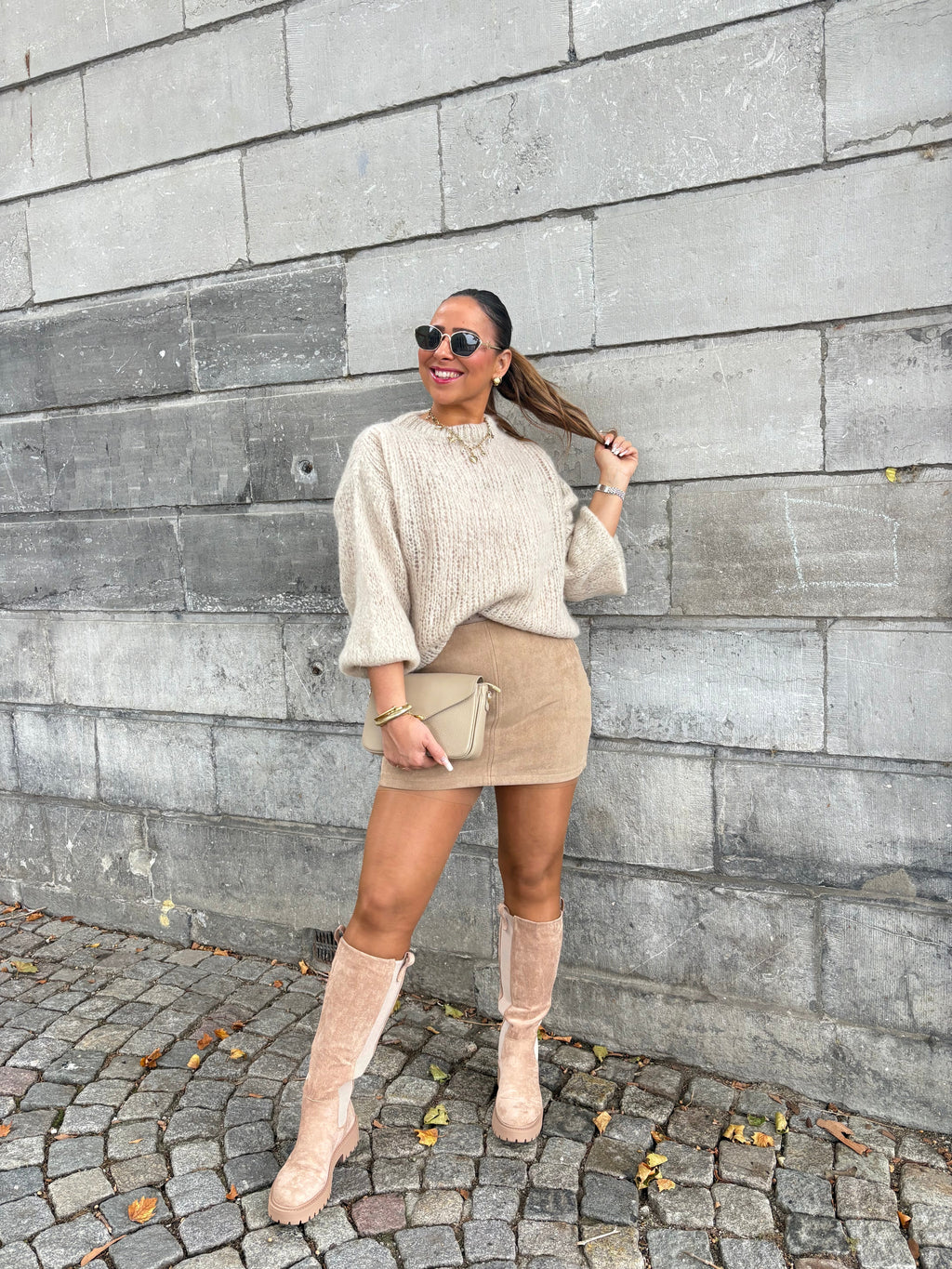 Mila Sweater Beige - MyBajka