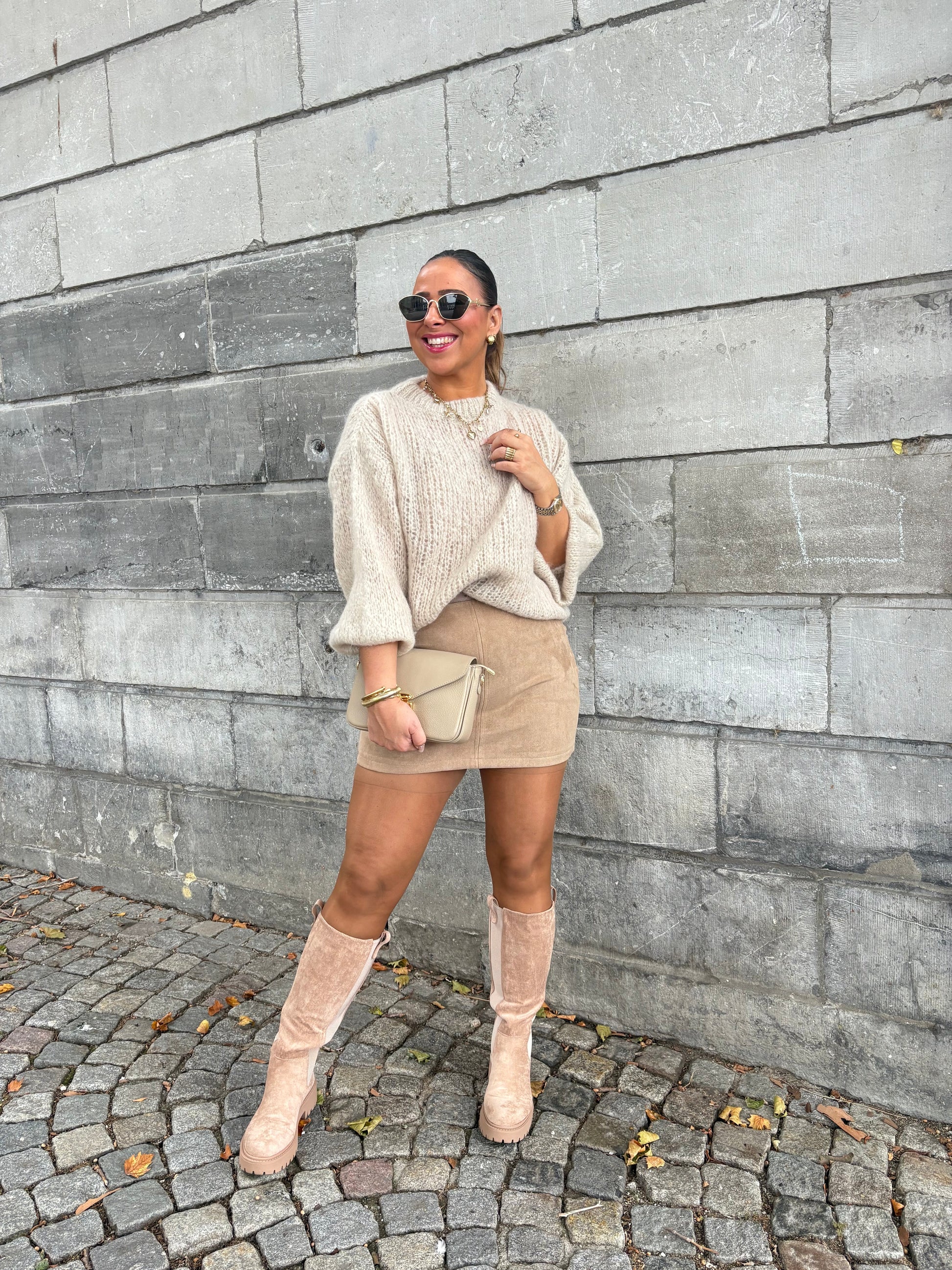 Mila Sweater Beige - MyBajka