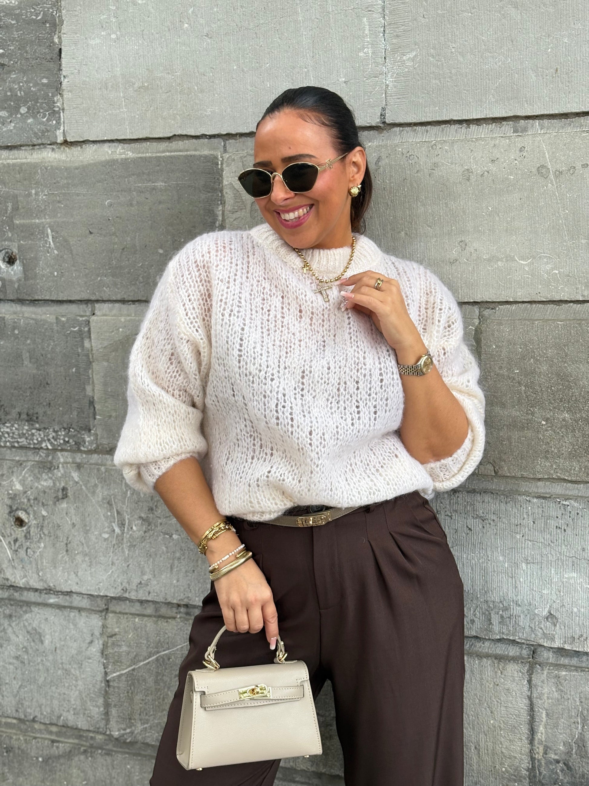 Mila Sweater Off White - MyBajka