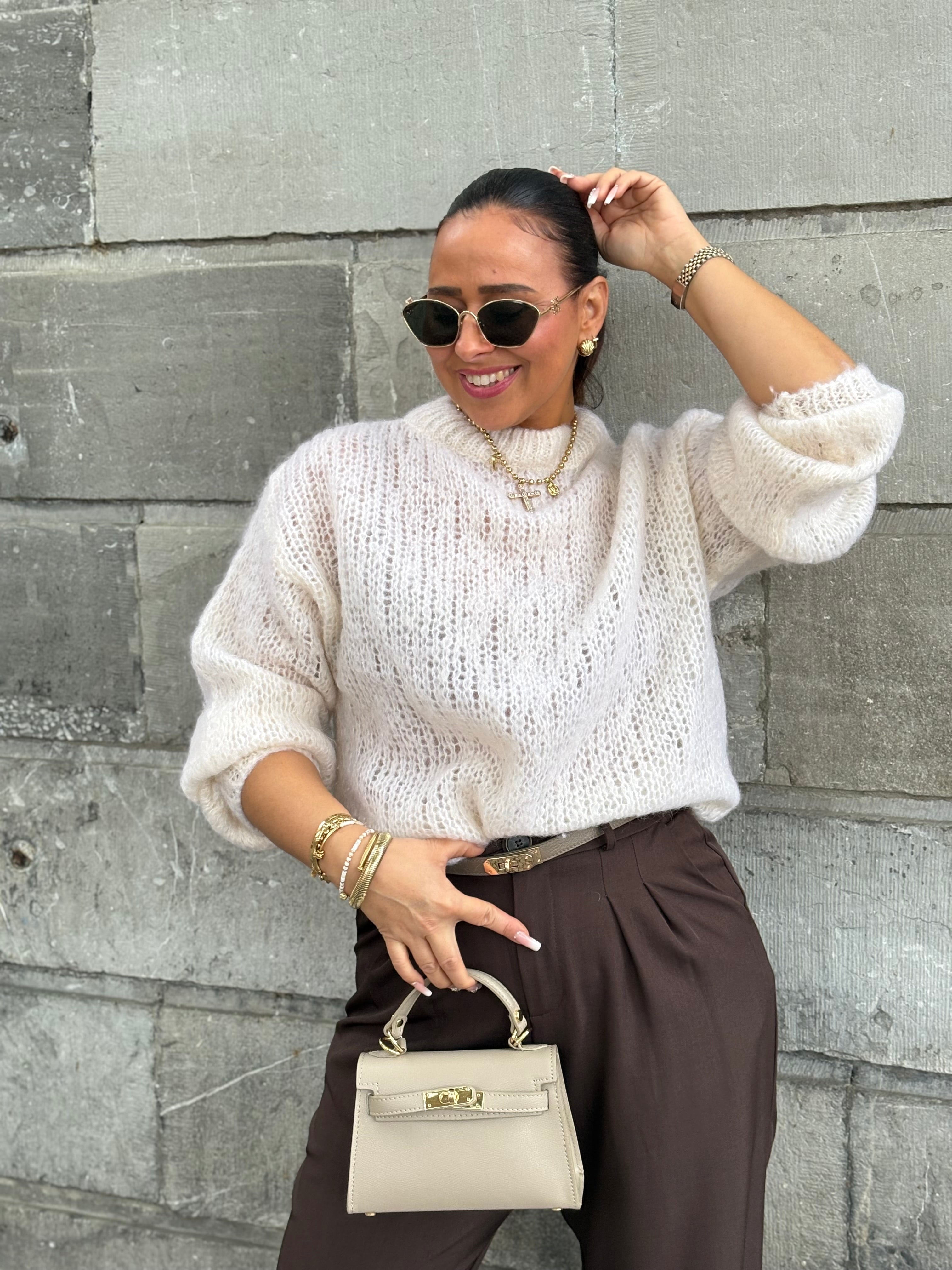 Mila Sweater Off White - MyBajka