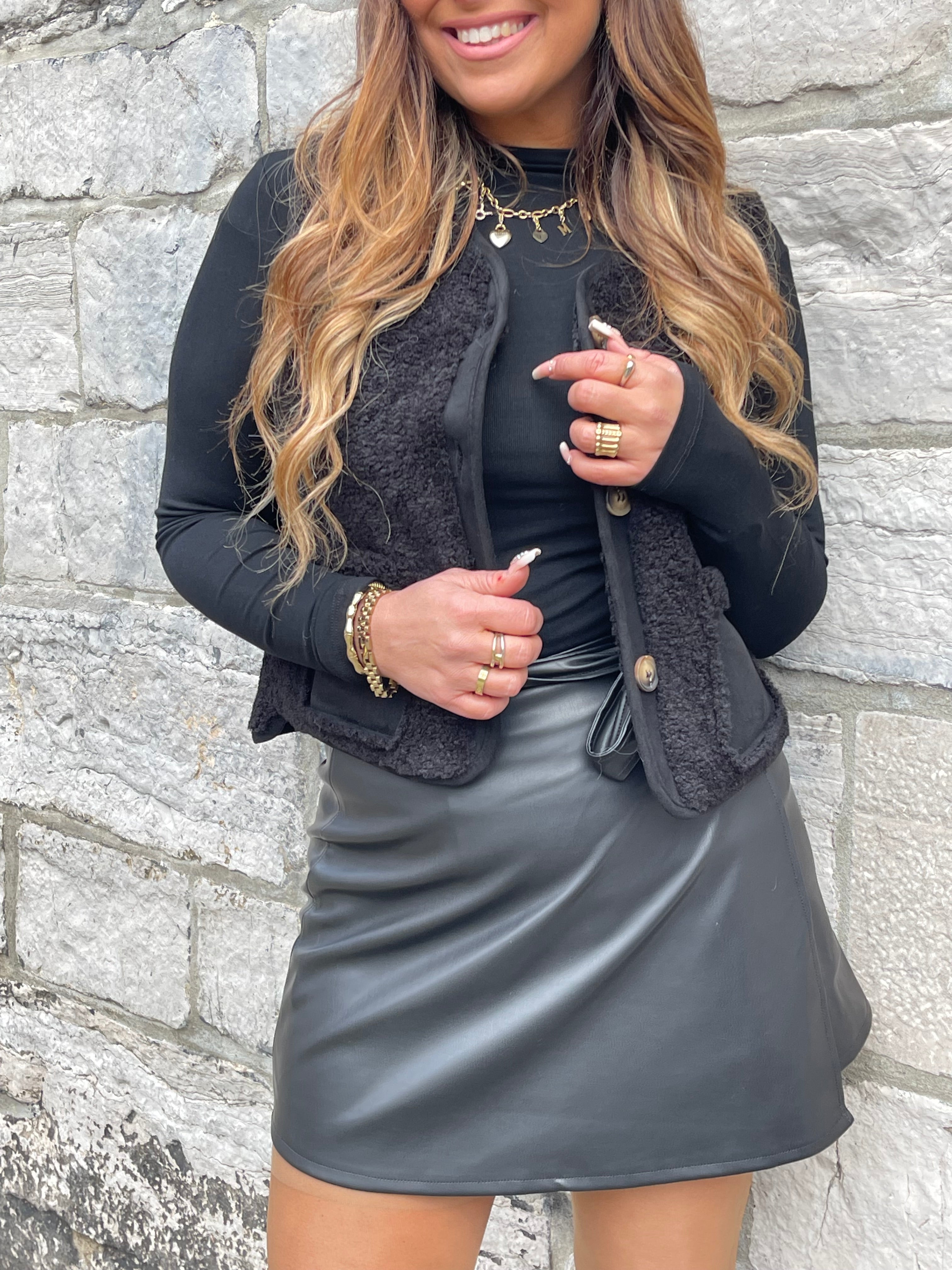 Mood Skirt Black - MyBajka