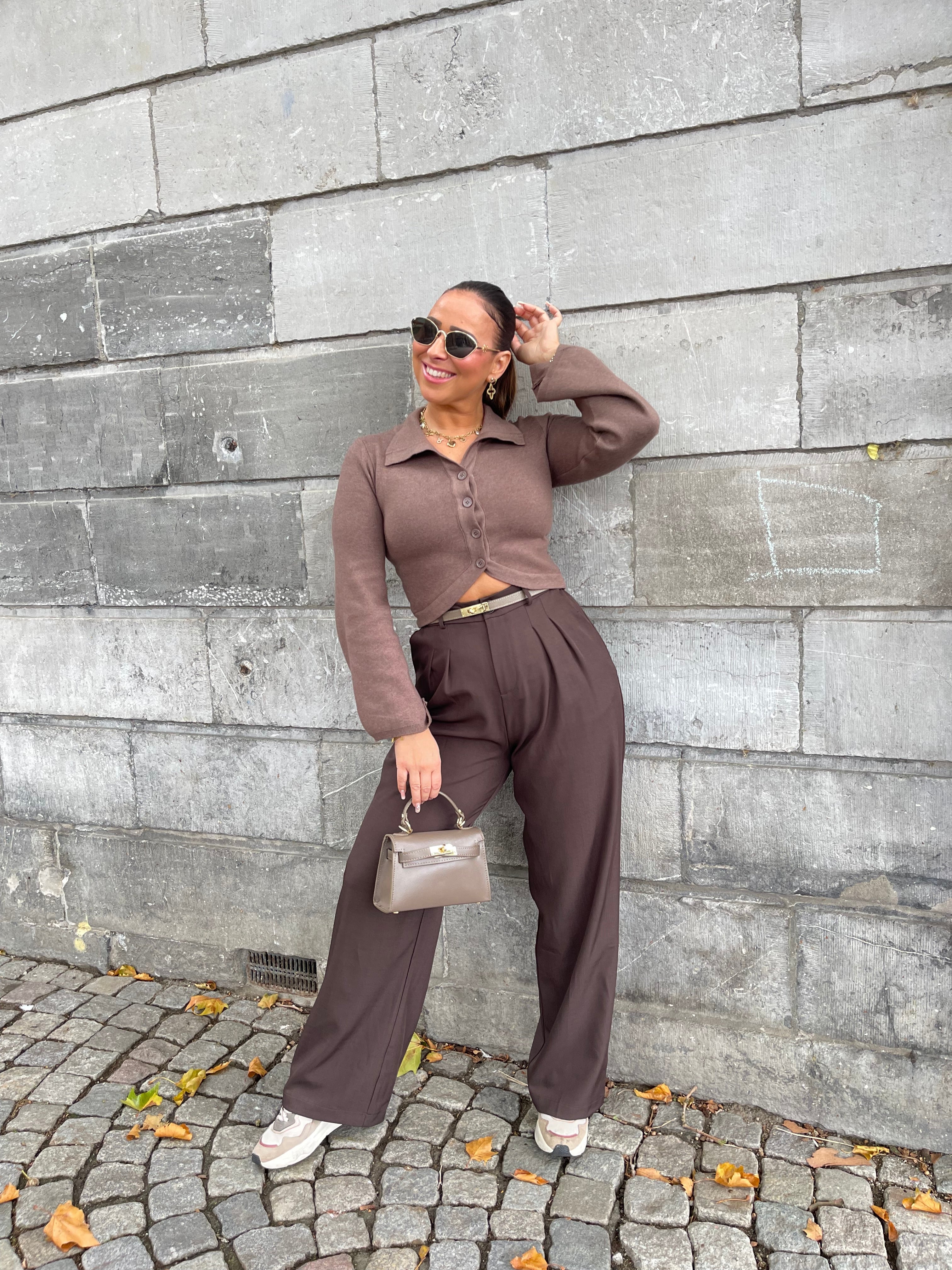 My Precious Fall Top Brown - MyBajka