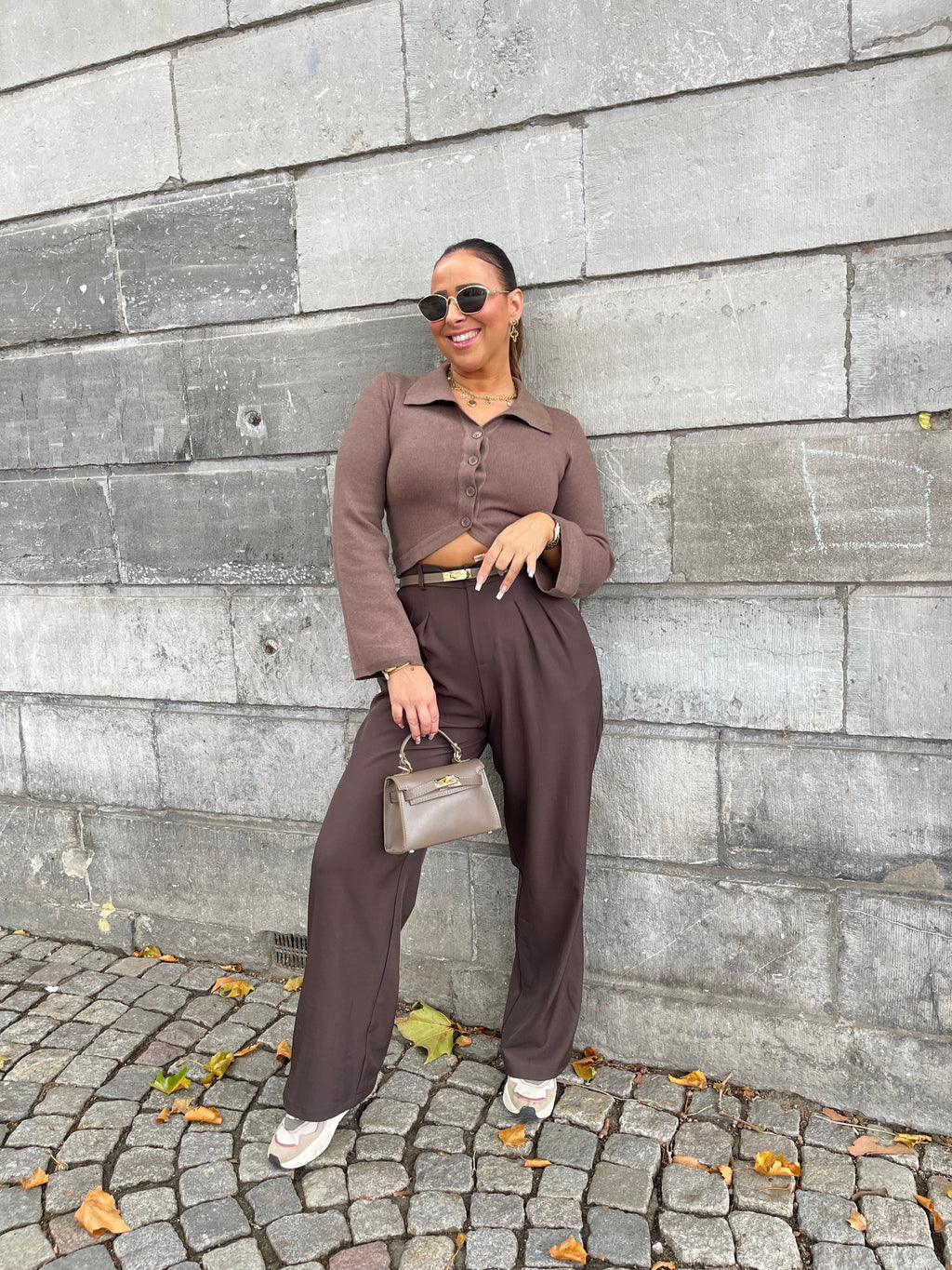 My Precious Fall Top Brown - MyBajka