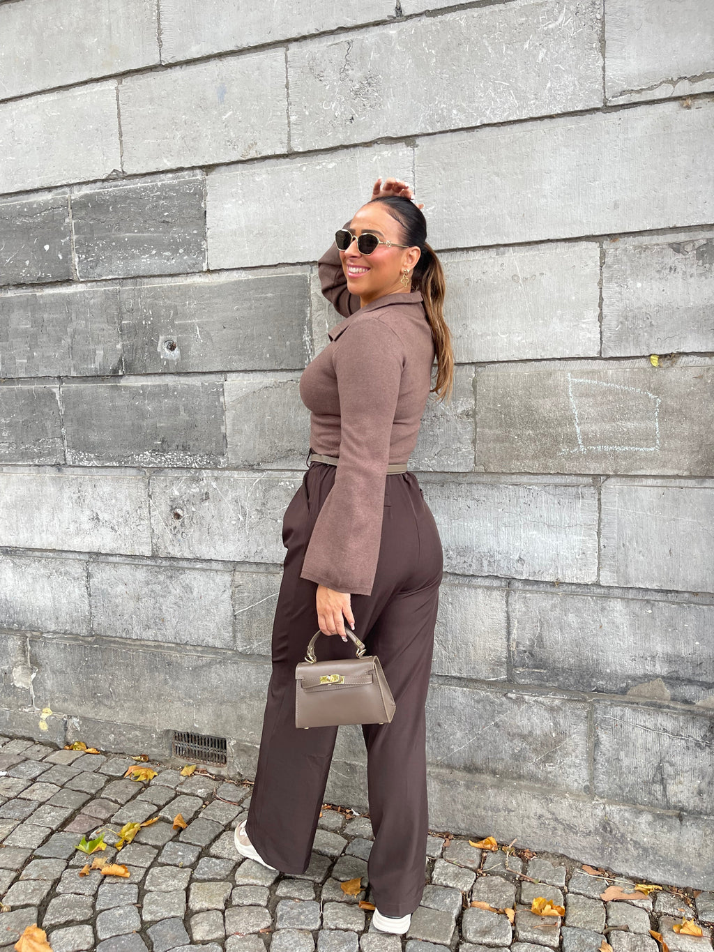 My Precious Fall Top Brown - MyBajka