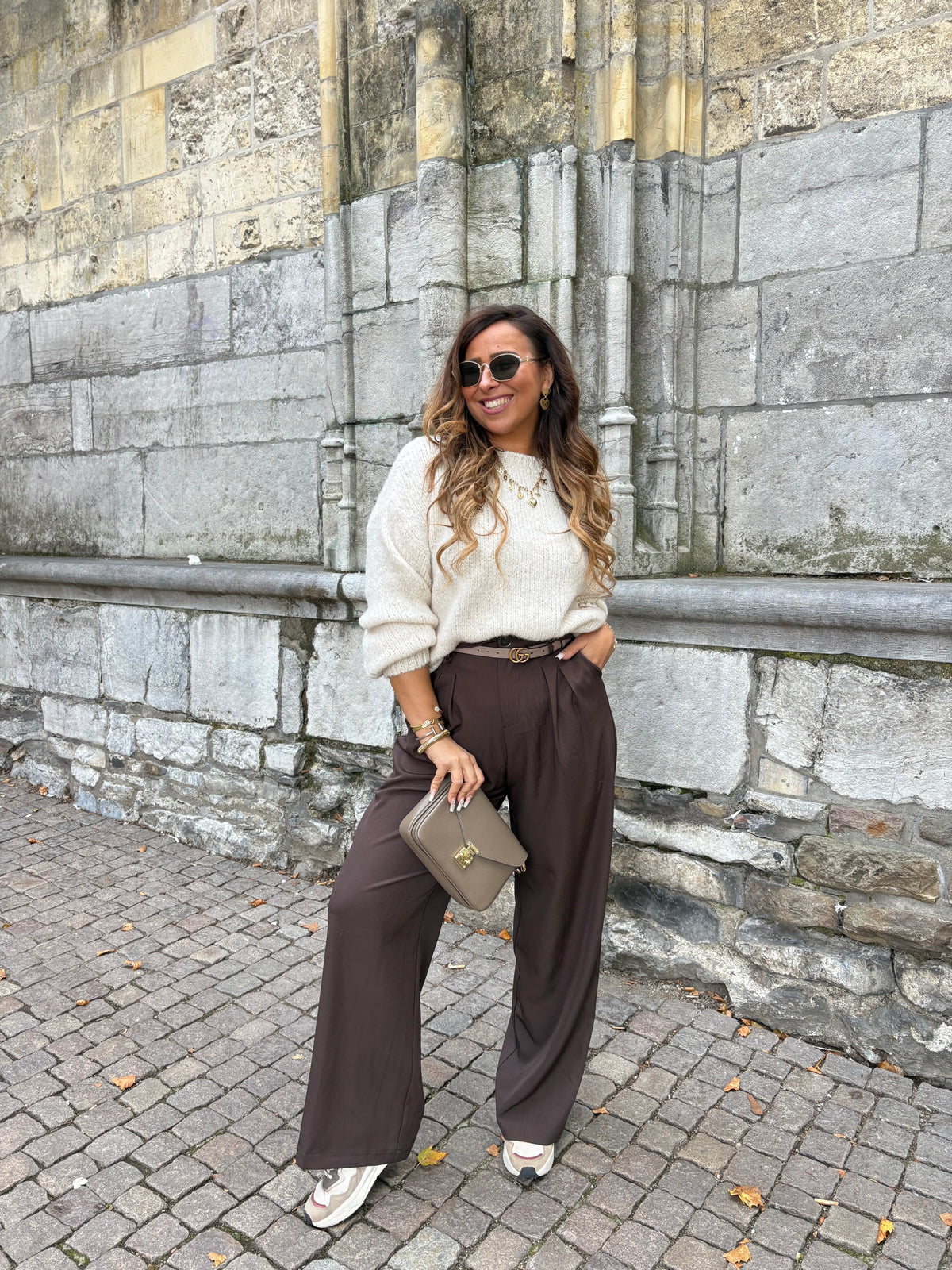 Naomi Sweater Beige - MyBajka