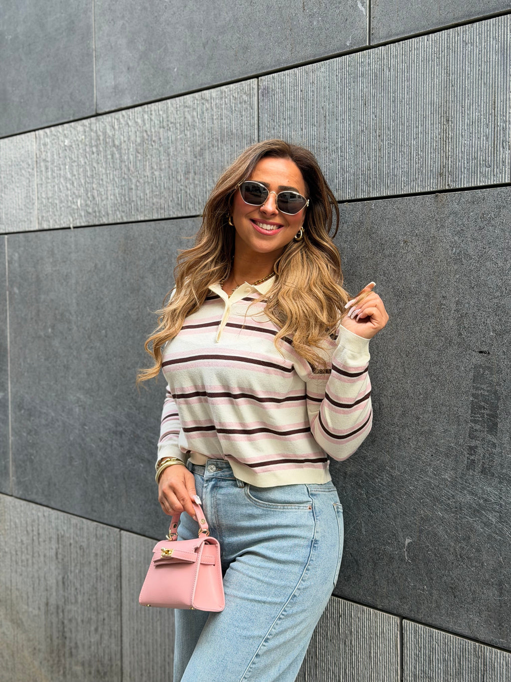 Never There Balloon Jeans Light Blue - MyBajka