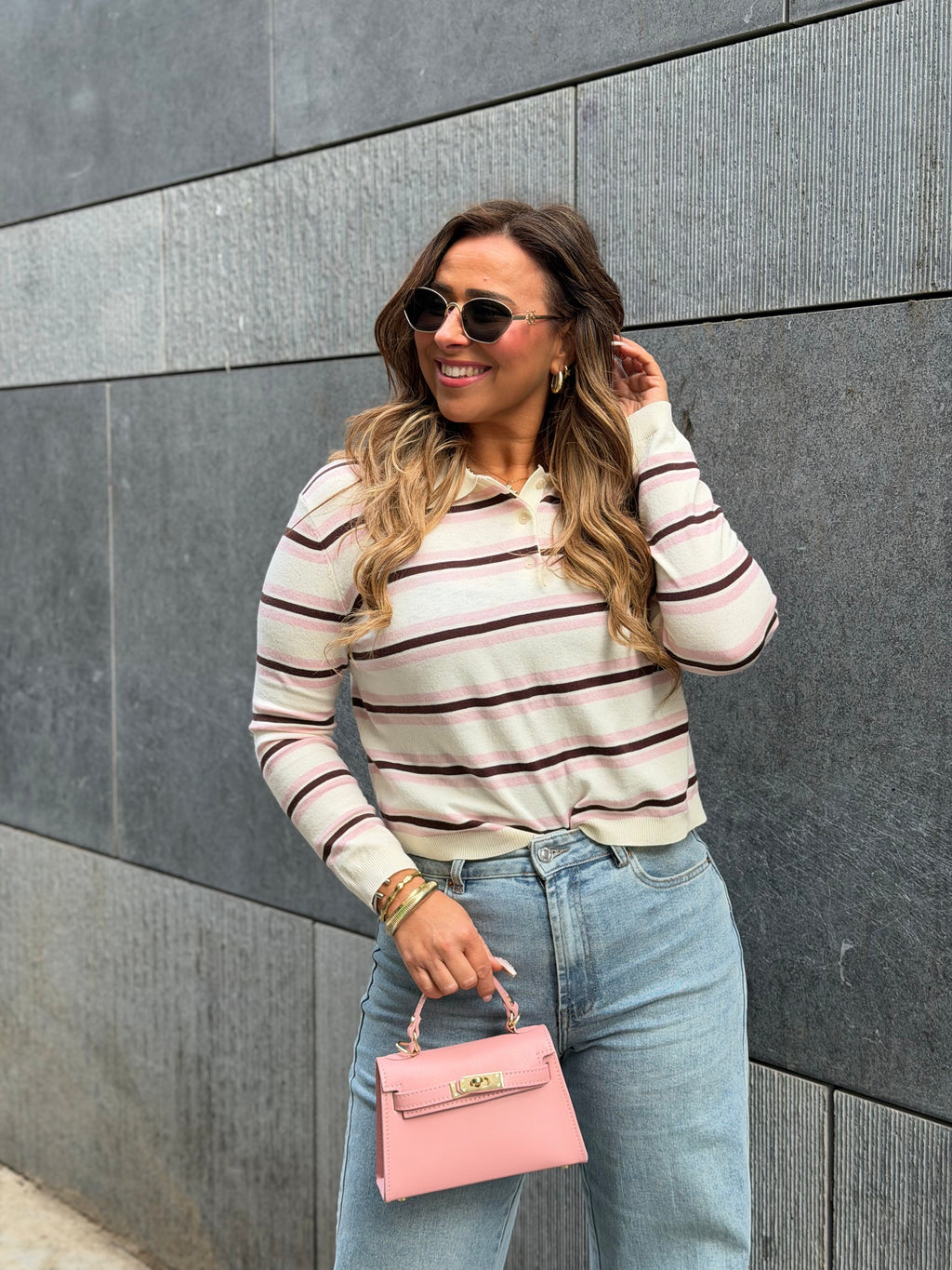 Never There Balloon Jeans Light Blue - MyBajka