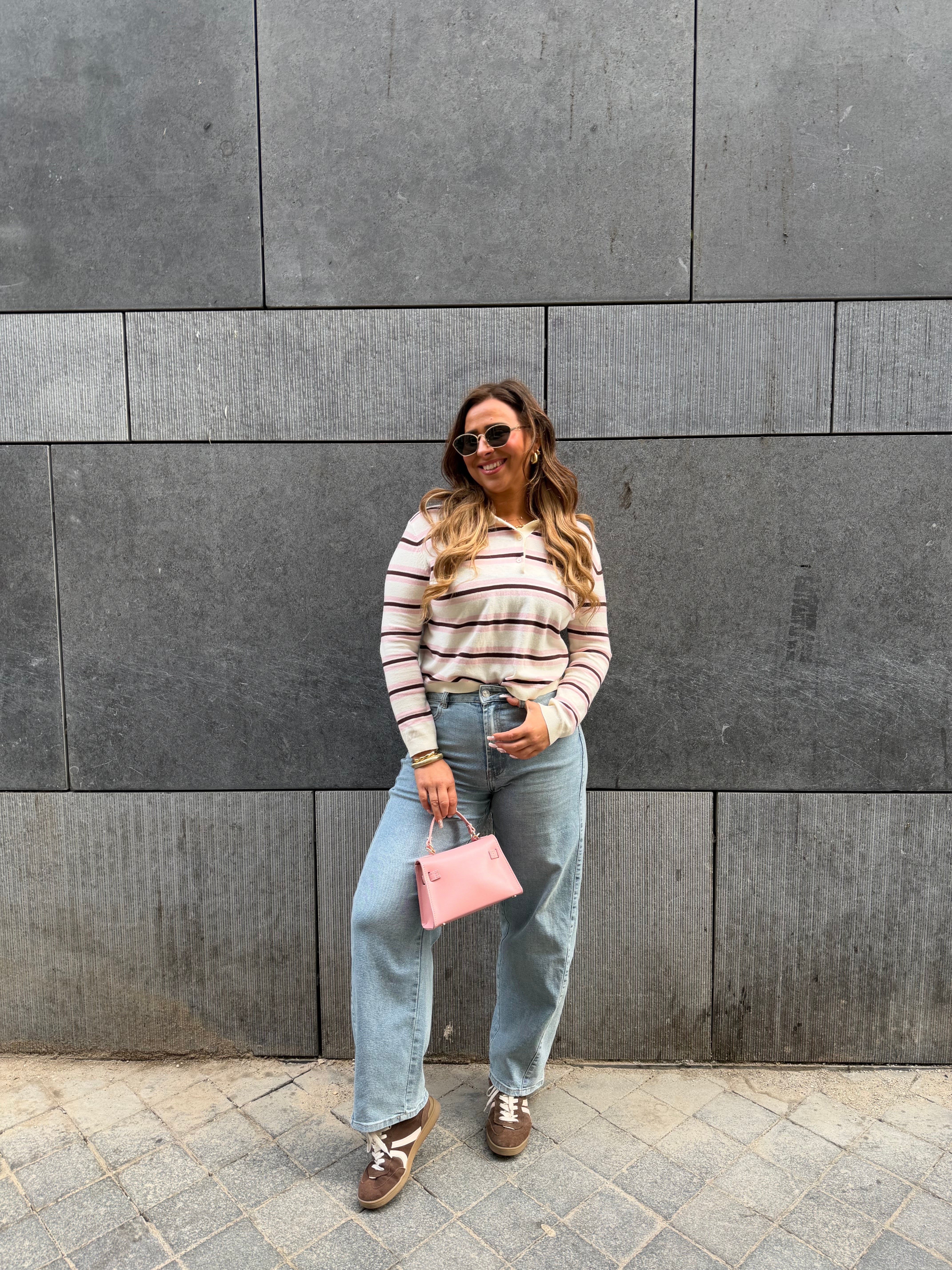 Never There Balloon Jeans Light Blue - MyBajka