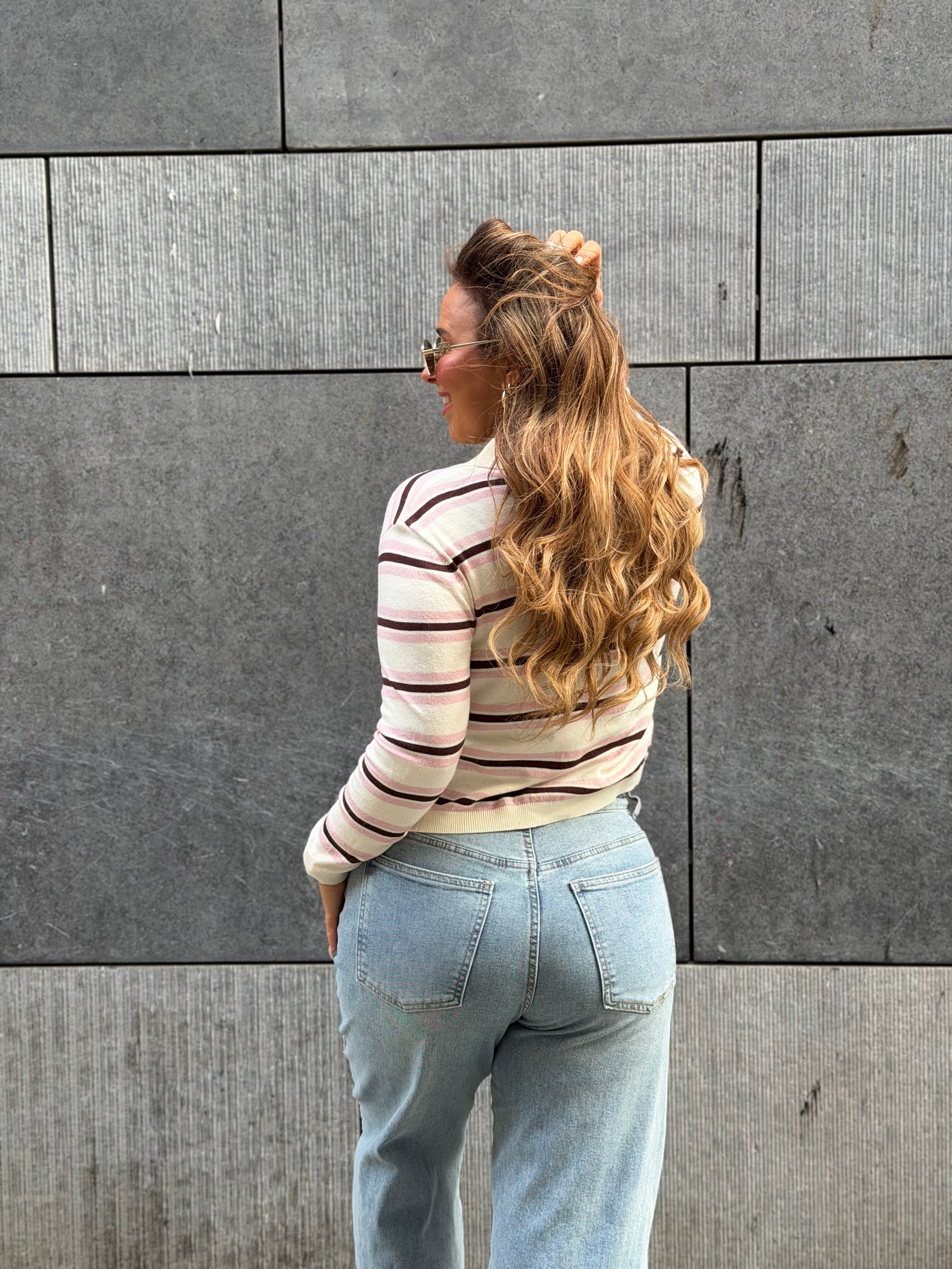 Never There Balloon Jeans Light Blue - MyBajka