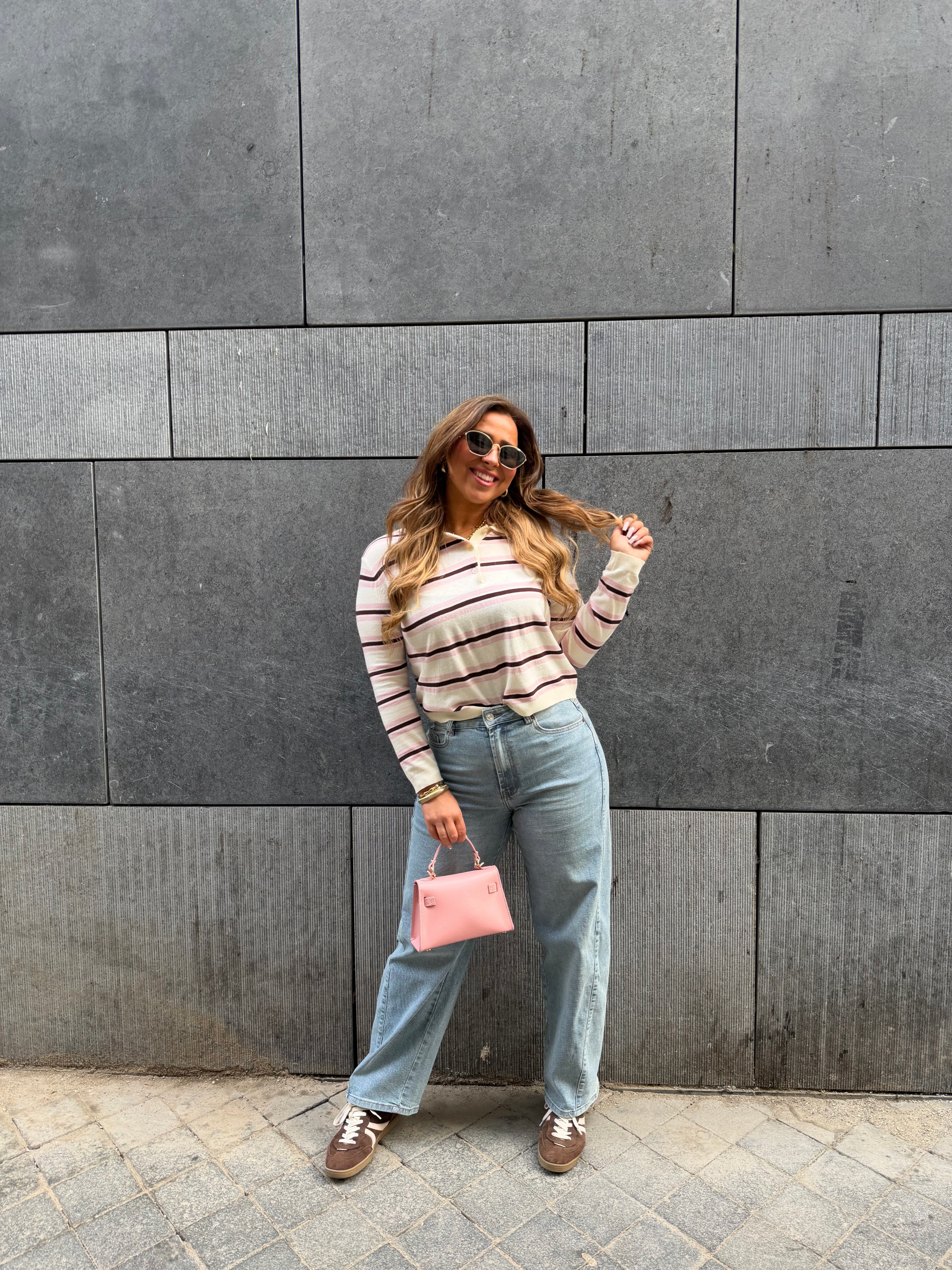 Never There Balloon Jeans Light Blue - MyBajka