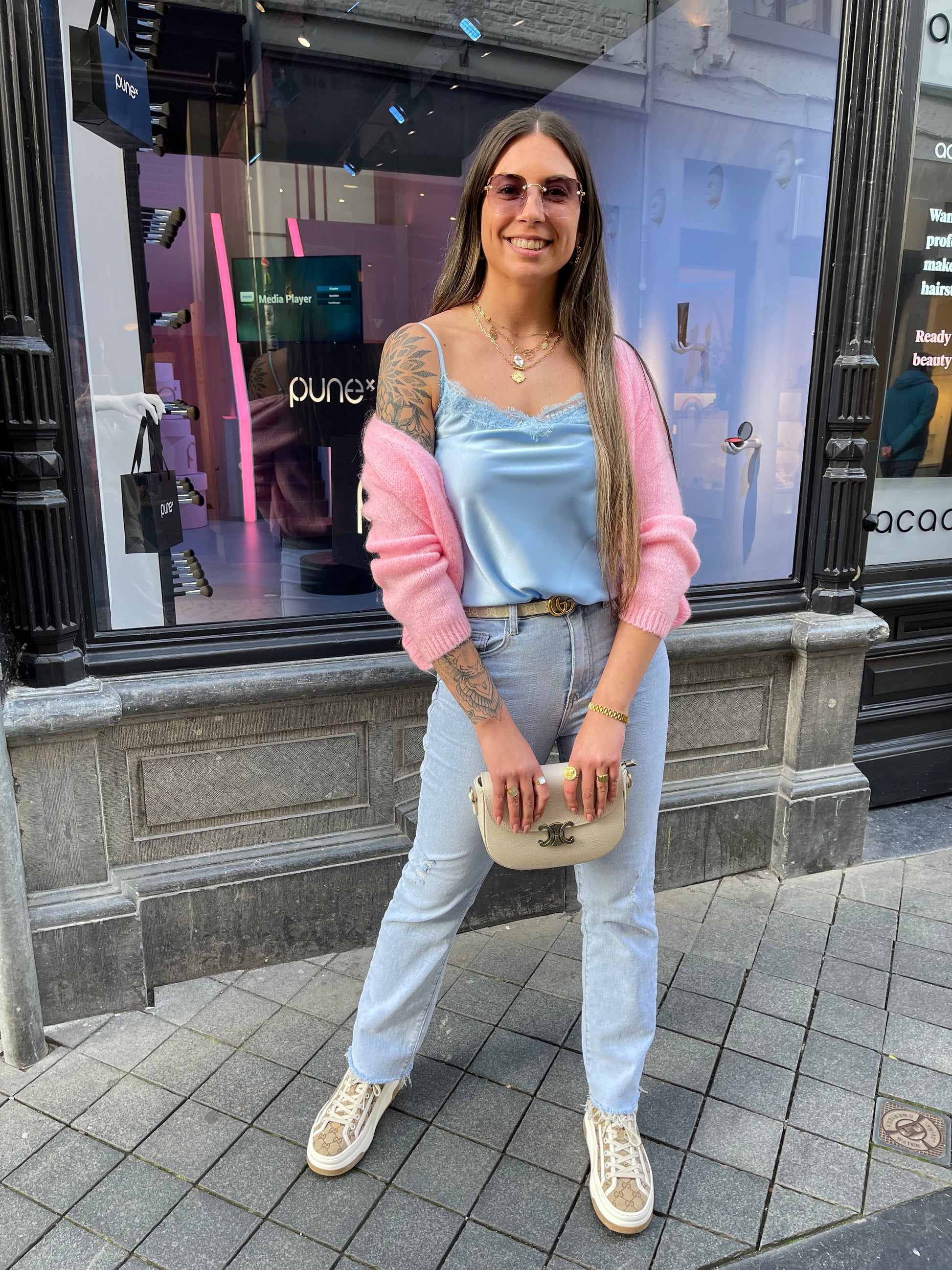 The Perfect Top Baby Blue - MyBajka